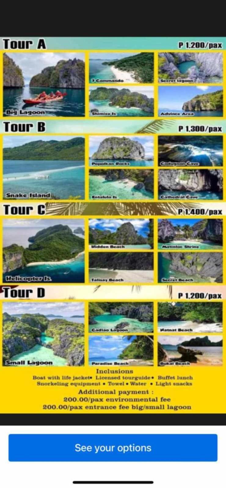 Paradise Budget Palawan Hostel 爱妮岛 外观 照片