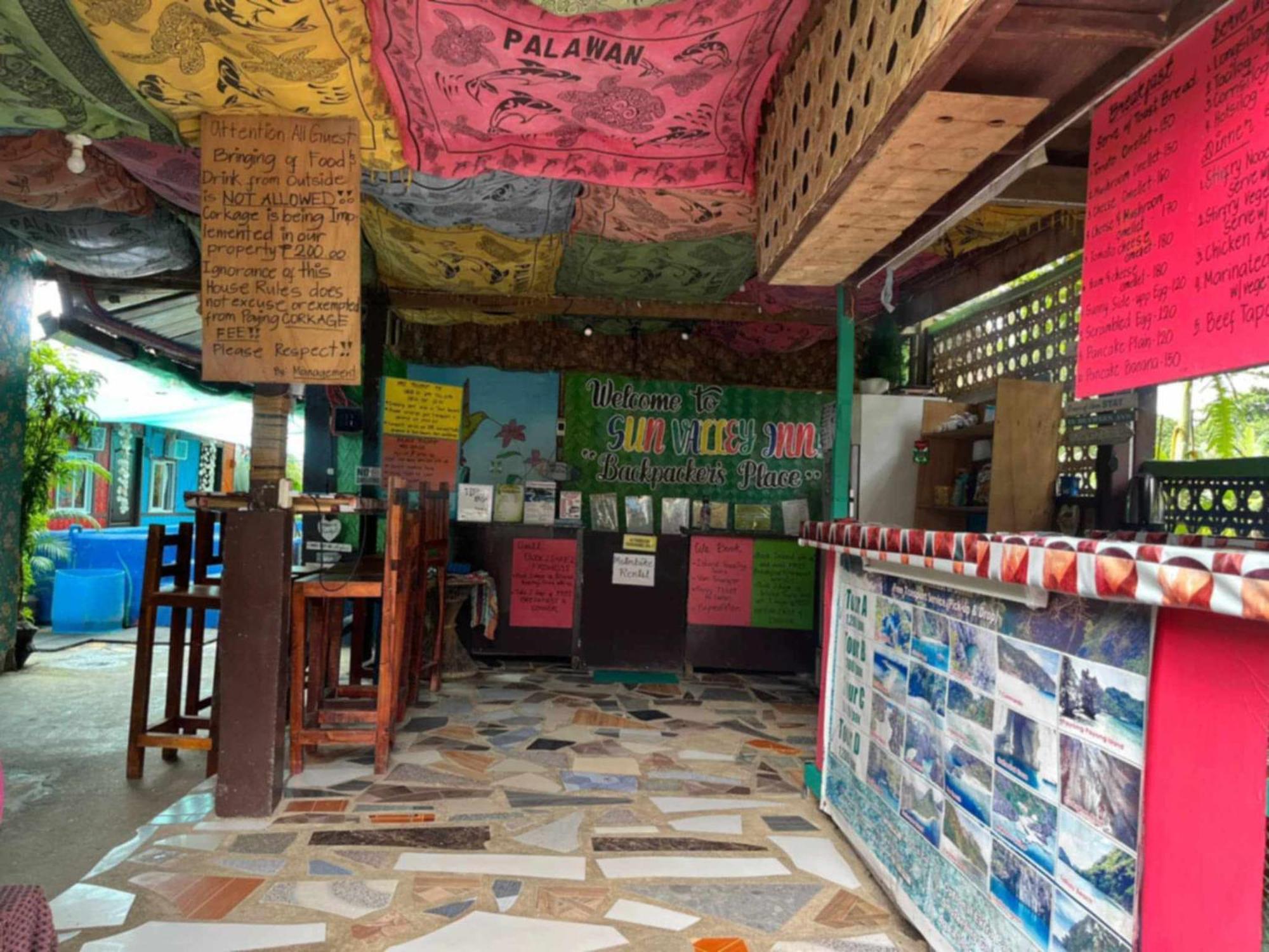 Paradise Budget Palawan Hostel 爱妮岛 外观 照片